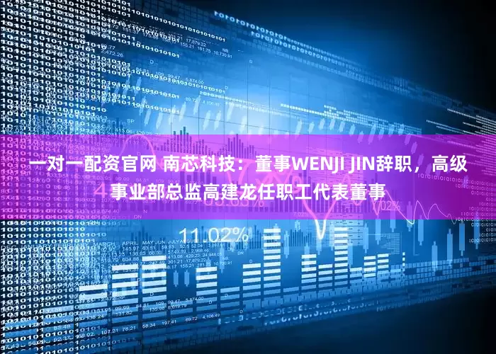 一对一配资官网 南芯科技：董事WENJI JIN辞职，高级事业部总监高建龙任职工代表董事